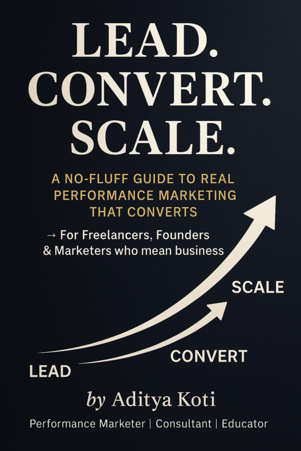 Lead Convert Scale - Performance Marketing eBook for Freelancers & Founders